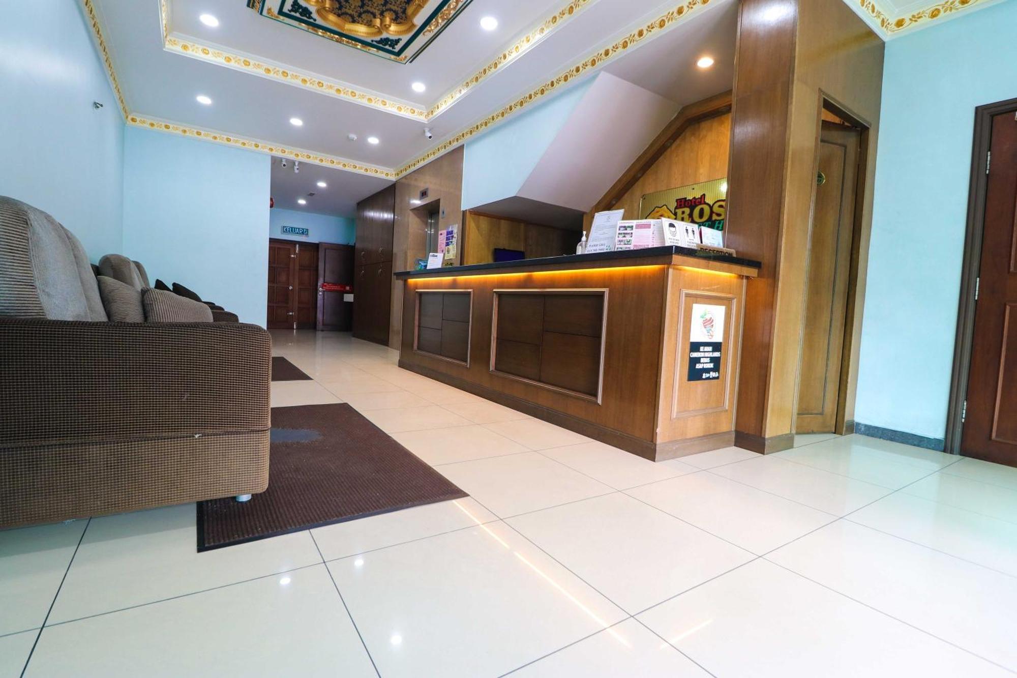 Hotel Rose Crest Hill Tanah Rata Exterior foto