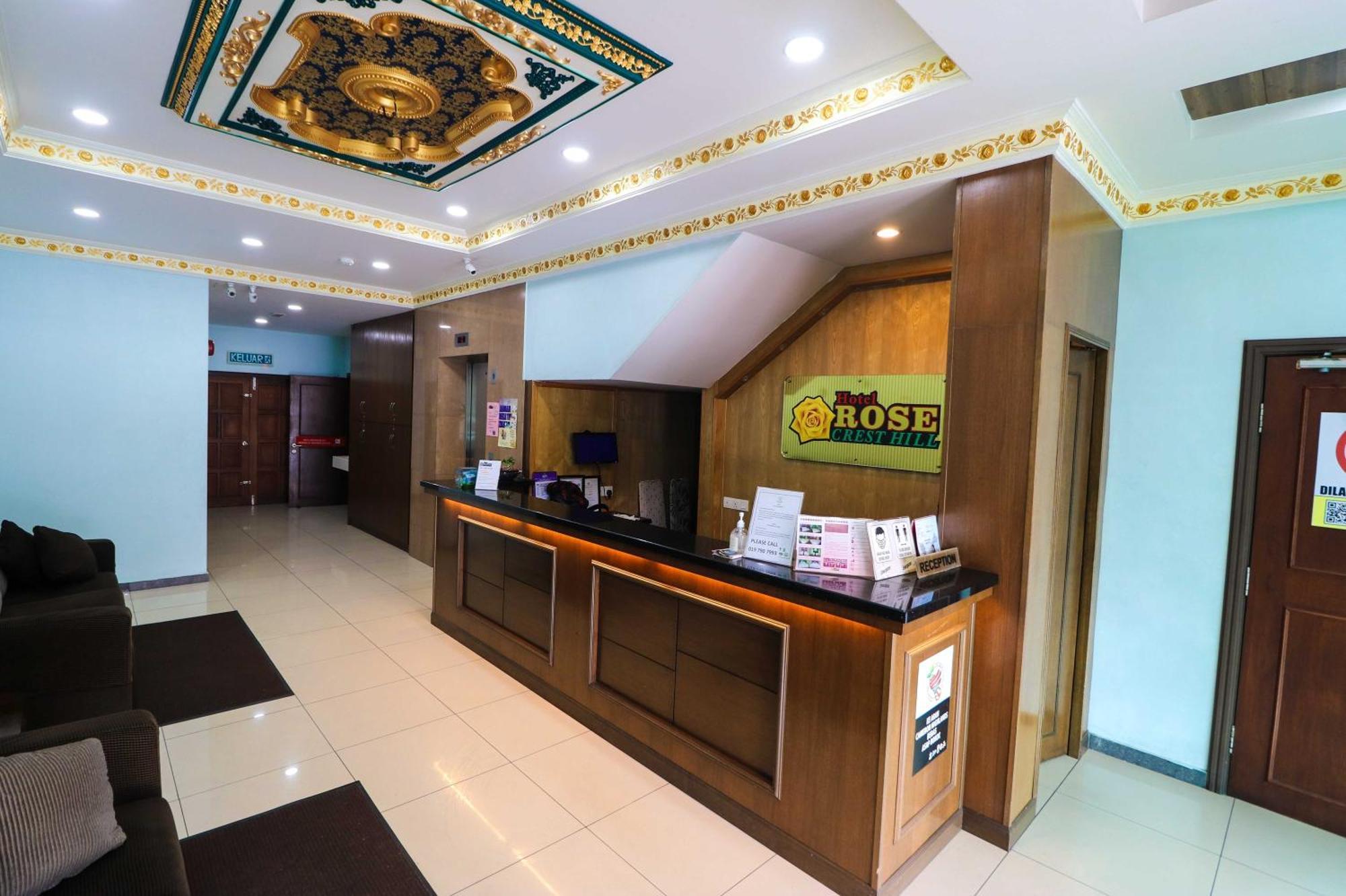 Hotel Rose Crest Hill Tanah Rata Exterior foto