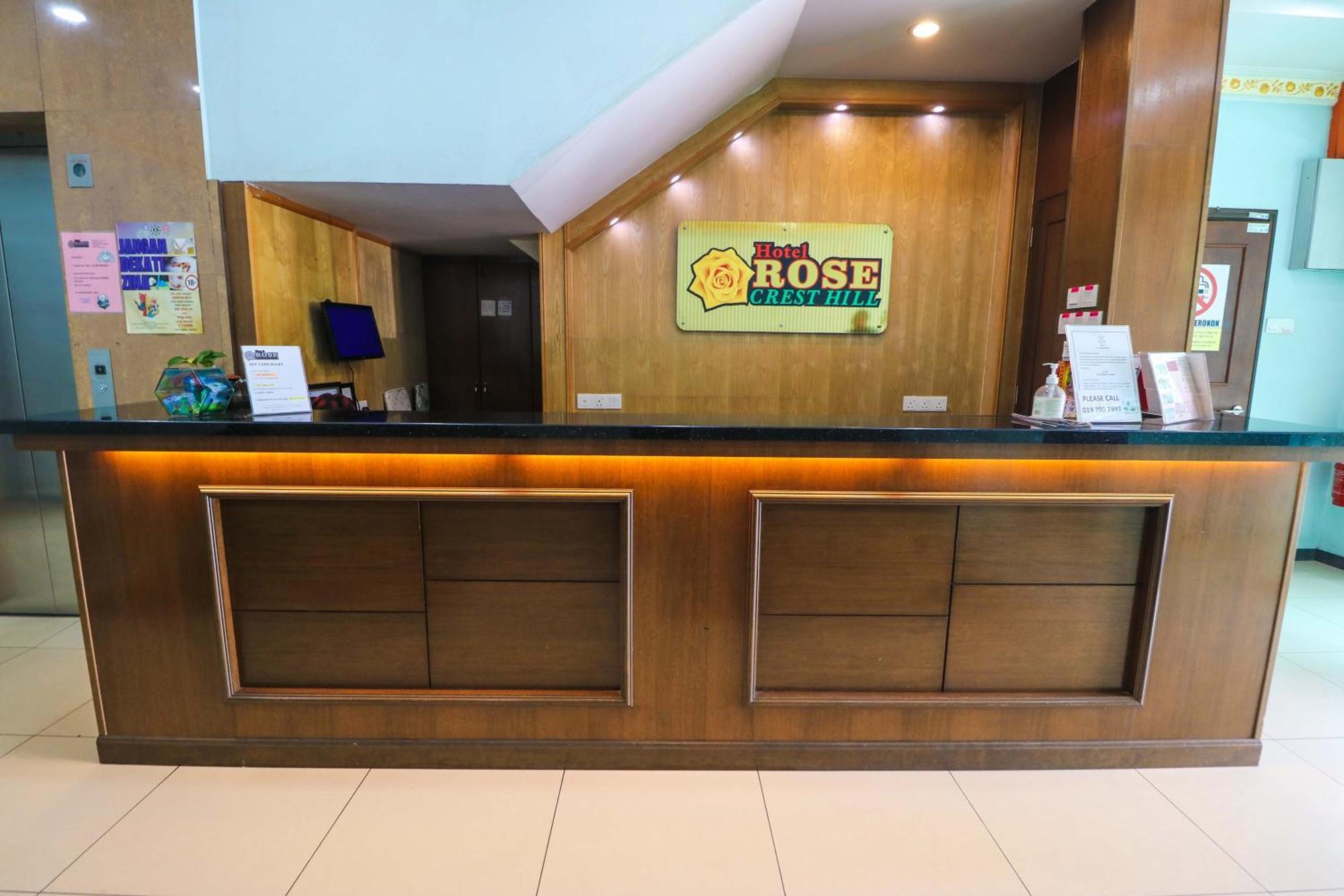 Hotel Rose Crest Hill Tanah Rata Exterior foto
