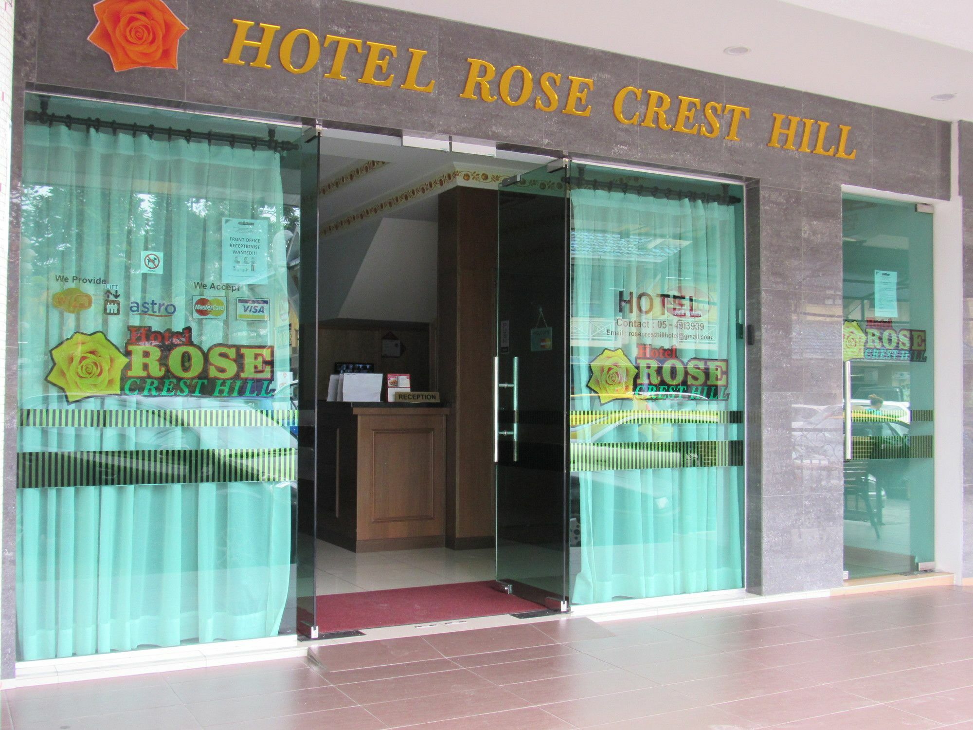 Hotel Rose Crest Hill Tanah Rata Exterior foto